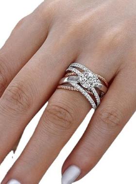 臻荣wish热卖新款镀14k玫瑰金