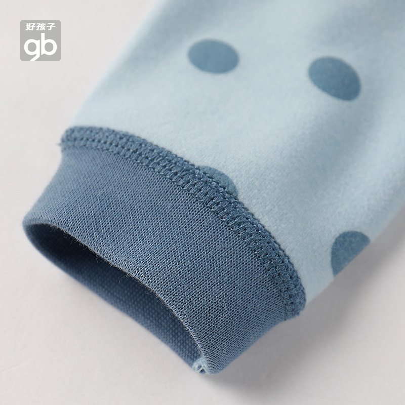 goodbaby新生儿宝宝德绒保暖哈衣 好孩子好口碑连身衣/爬服/哈衣
