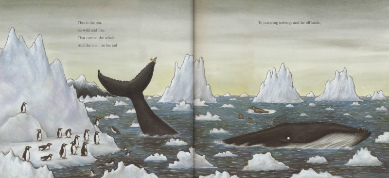 The Snail and the Whale 小海螺和大鲸鱼 Julia Donaldson 茱莉亚·唐纳森 名家绘本 3-6岁 全彩插图 早教启蒙 亲子读物 英文原版 - 图2