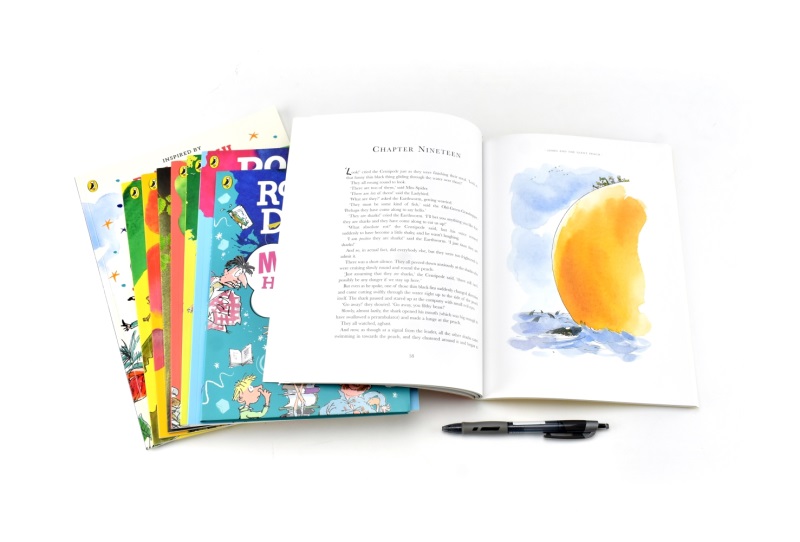 Roald Dahl Colour Edition The Twits James And The Giant Peach Esio Trot Matilda罗尔德·达尔故事儿童英语读物英文原版-图1