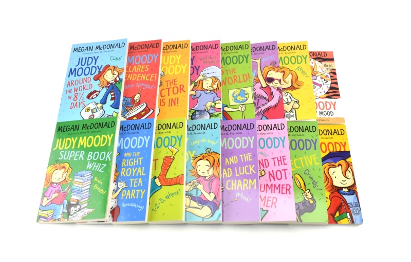 Judy Moody 稀奇古怪小朱迪1-16 儿童初级章节书 女孩成长桥梁书 儿童英语课外读物 英文原版进口图书 - 图1