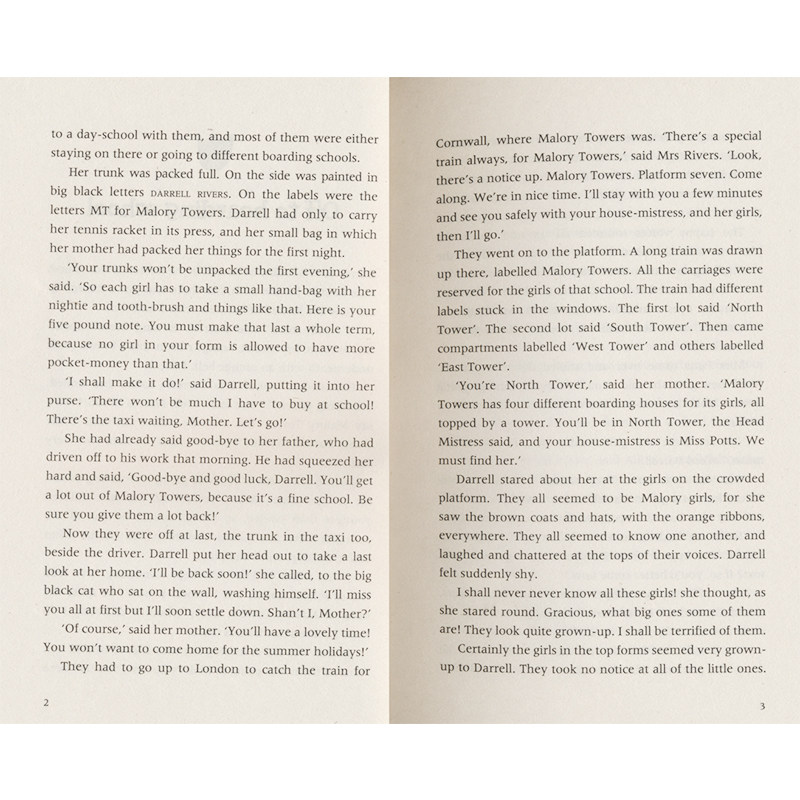 Enid Blyton伊妮德·布莱顿 The Malory Towers 1-12马洛里塔合订本故事集4本装 女孩校园小说英语章节书 儿童英文原版进口图书