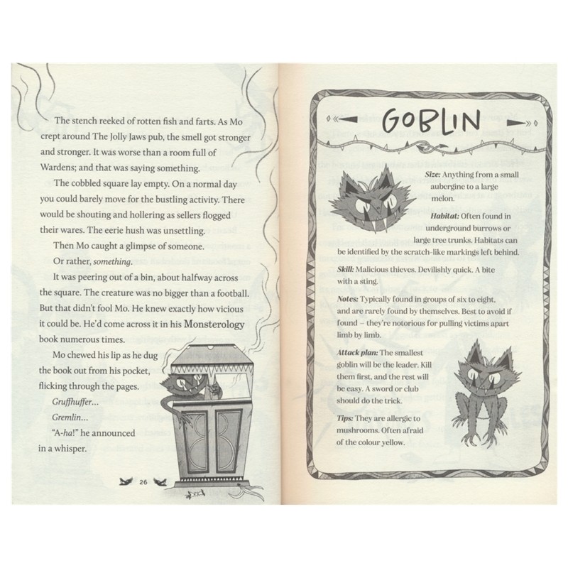 Usborne Grumpfort 怪物猎人格朗福特 尤斯伯恩英语故事书 小学生青少年课外读物 黑白插图 章节小说 英文原版进口儿童图书,淘宝优惠券,粉丝福利购,淘宝优惠卷