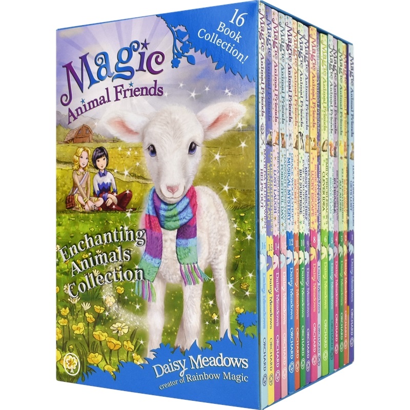 Magic Animal Friends Collection 神奇的动物朋友16册套装 儿童英语章节桥梁书 作者Daisy Meadows 英文原版进口图书 - 图0