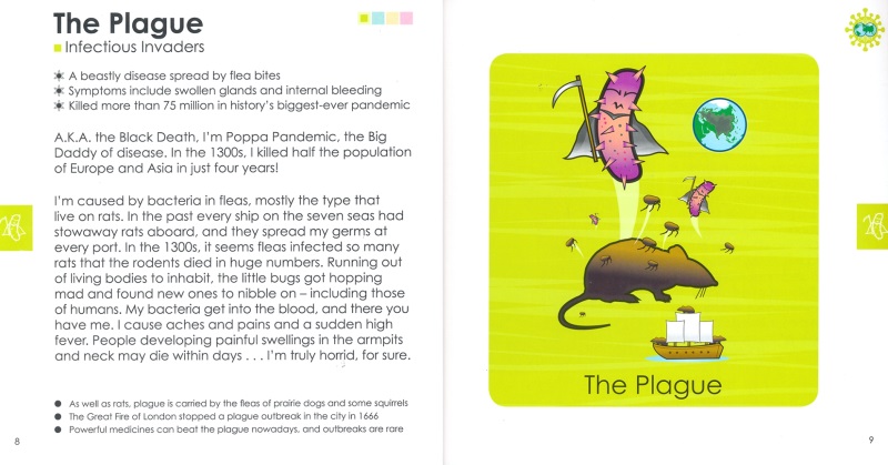 Basher Science Mini Pandemic 大流行病 趣味儿童百科 英文百科读物 8-12岁英文课外读物 英文原版进口图书 - 图2