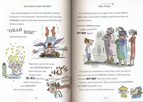 David Walliams The World's Worst Children teachers Pets 全世界糟糕的小孩老师宠物 大卫威廉姆斯英语桥梁章节书 英文原版进口 - 图1