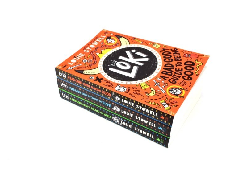 Loki Series 洛基系列4册 北欧诸神元素 日记式章节小说 诙谐搞怪故事 小学英语课外读物 英文原版进口儿童图书,淘宝优惠券,粉丝福利购,淘宝优惠卷