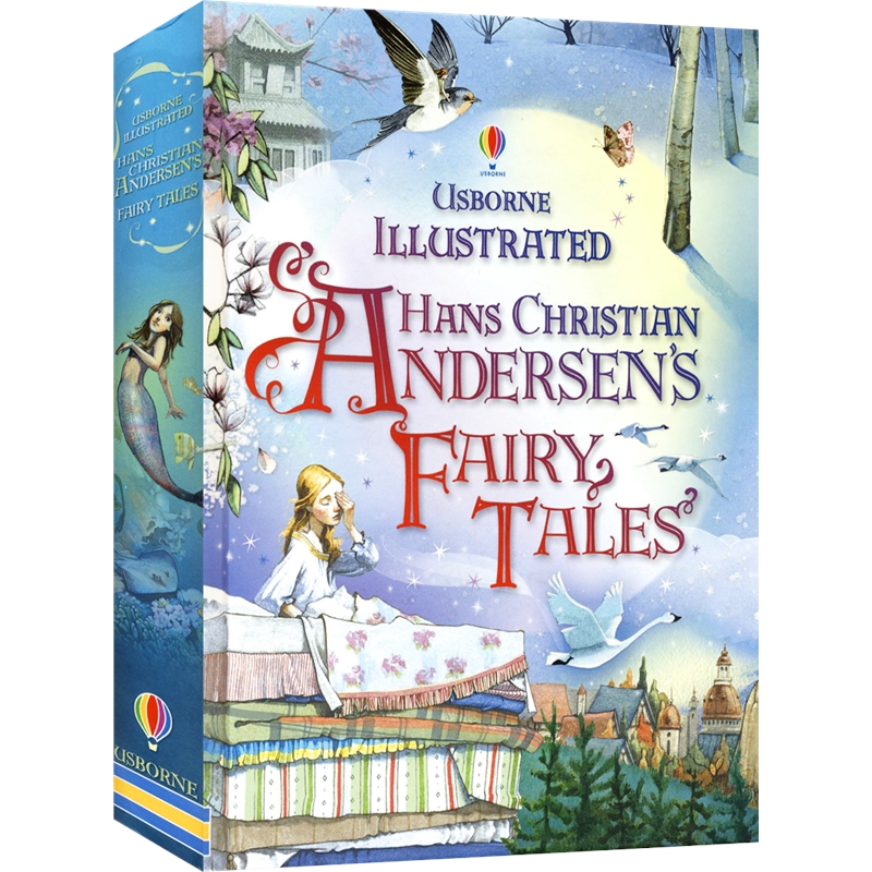 Usborne Illustrated Hans Christian Andersen's Fairy Tales 安徒生童话插图故事合集12个故事 英语课外阅读 英文原版进口图书 - 图0