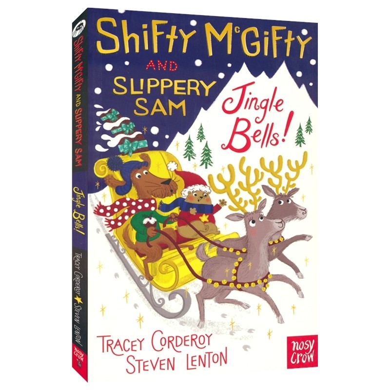 Shifty McGifty and Slippery Sam 强强和盗盗 萌犬神探1-4册 全彩幽默趣味桥梁章节书 英文原版进口儿童图书,淘宝优惠券,粉丝福利购,淘宝优惠卷