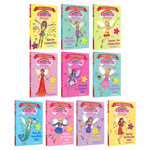 Early Reader Rainbow Magic 彩虹魔法仙子分级读物 Level 2  仙子主题 儿童英语桥梁书 英文原版进口图书 - 图3