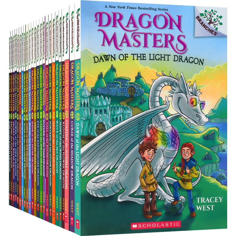 【自营】Dragon Masters学乐大树系列 Branches驯龙士1-24儿童初级英语章节书课外阅读桥梁书 7-12岁英文原版进口图书-图0