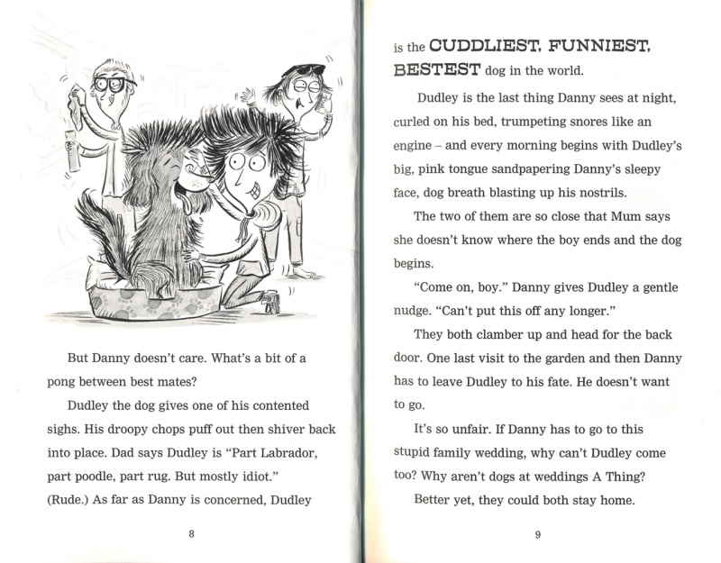 There's A Dog In My Brain! 我的脑袋里有只狗!儿童爆笑桥梁书 奇幻故事 英文课外读物 7-9岁 英文原版进口图书 - 图1