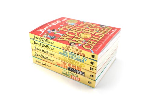 David Walliams The World's Worst Children teachers Pets 全世界糟糕的小孩老师宠物 大卫威廉姆斯英语桥梁章节书 英文原版进口 - 图3