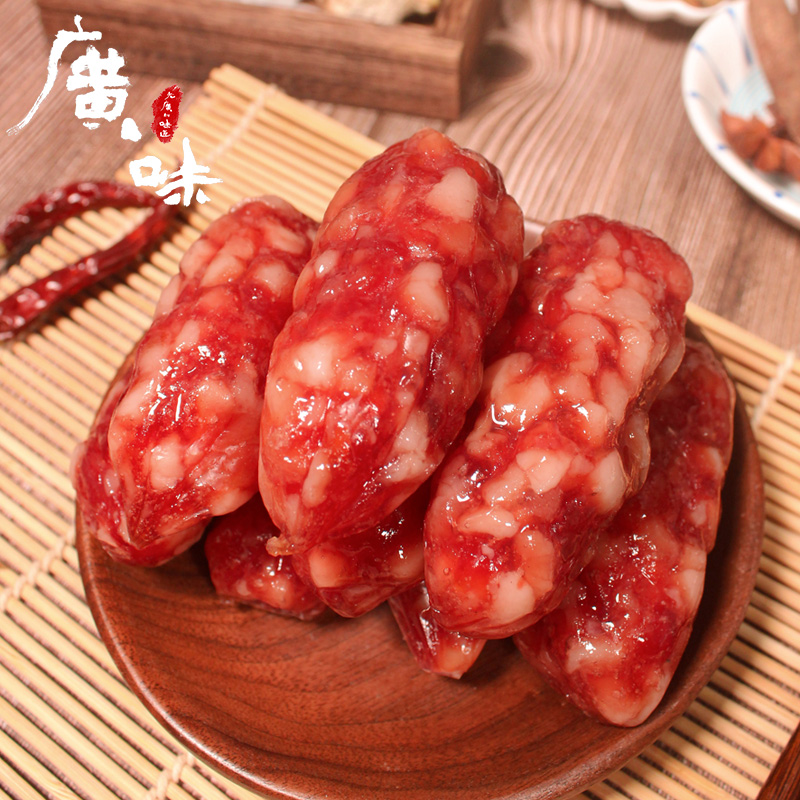 老广的味道旗舰店老广的味道广式腊味东莞腊肠广东特产广味生晒烤香肠农家腊500g0