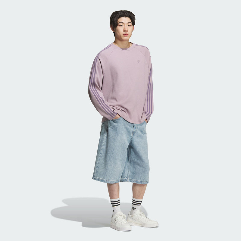 阿迪达斯 （adidas）|（新款）2025秋男长袖T恤 KH1176,淘宝优惠券,粉丝福利购,淘宝优惠卷