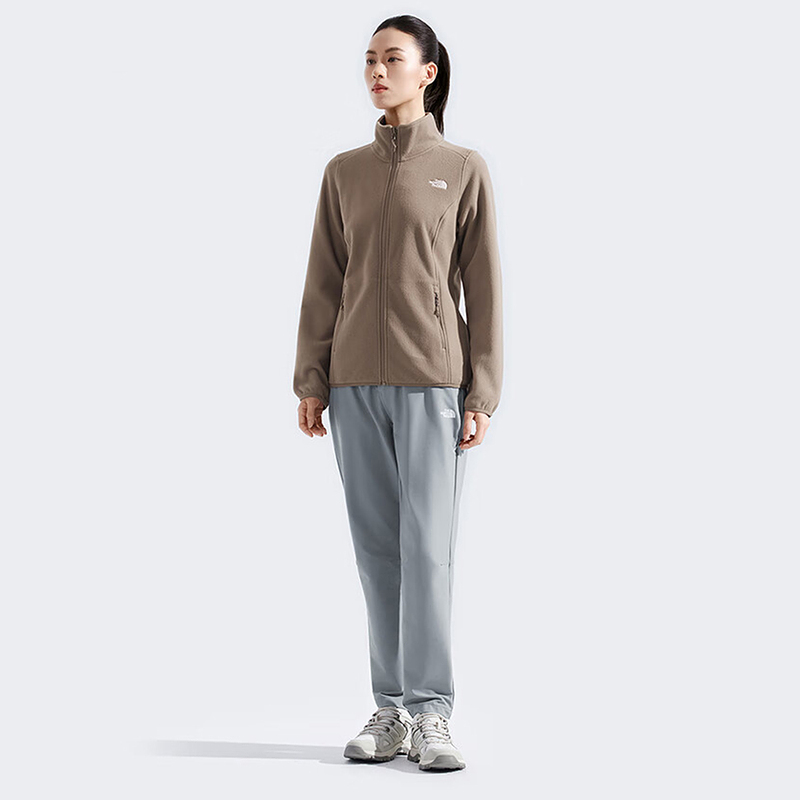 THE NORTH FACE|北面(新款)2025F/W女抓绒上衣 NF0A8GGEBOW1 - 图1