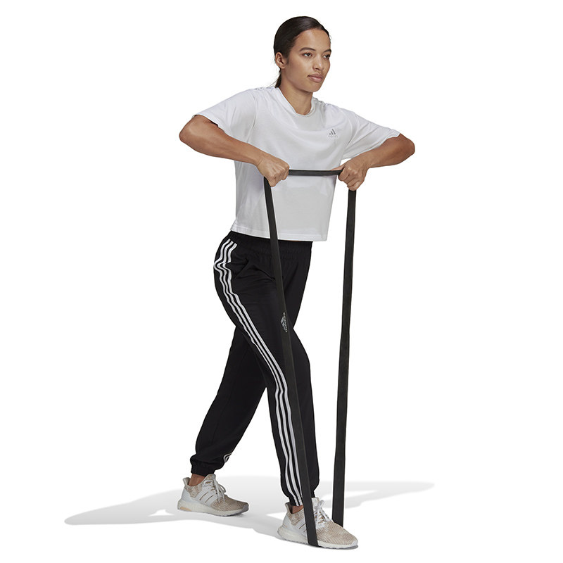 adidas阿迪达斯运动裤女装秋季新款休闲健身束脚长裤H59081 - 图0