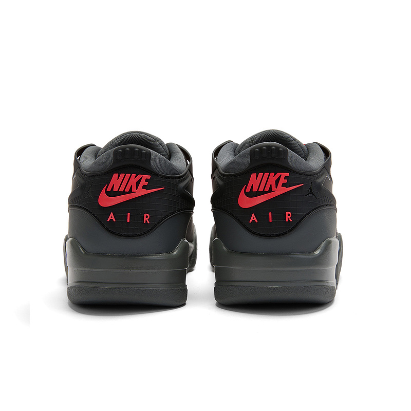 Nike耐克女鞋air Jordan 4RM AJ4黑灰色低帮复古篮球鞋IO7613-080 - 图2