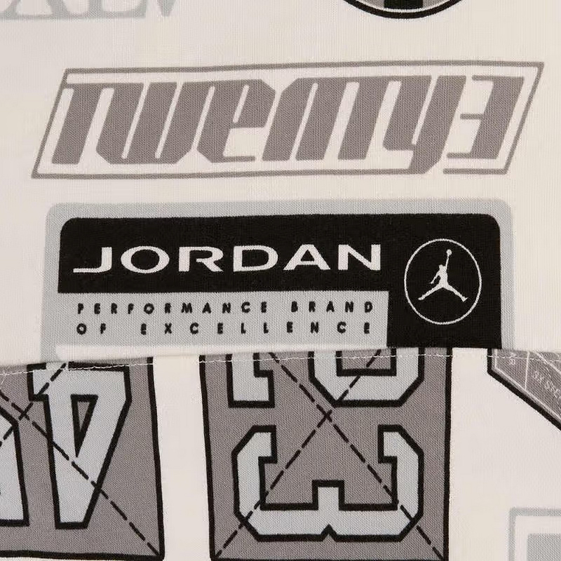 NIKE耐克Jordan男款套头衫2025春季连帽针织印花套头衫HM7255-133 - 图2