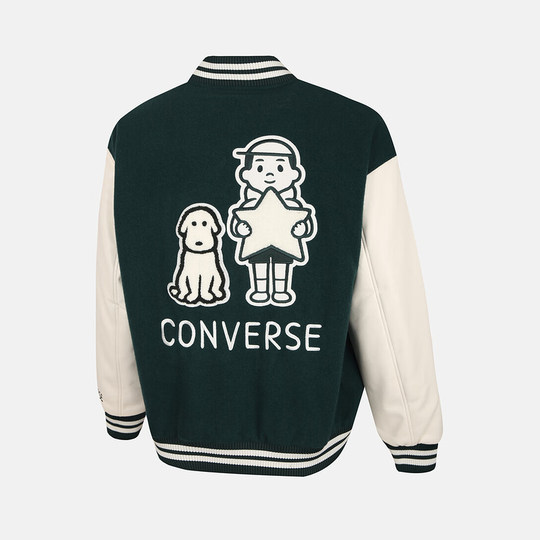 匡威Converse x Noritake联名棒球服25冬男女休闲外套 UCJ102-EIE