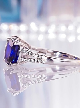 chinpin撞色双钻戒指