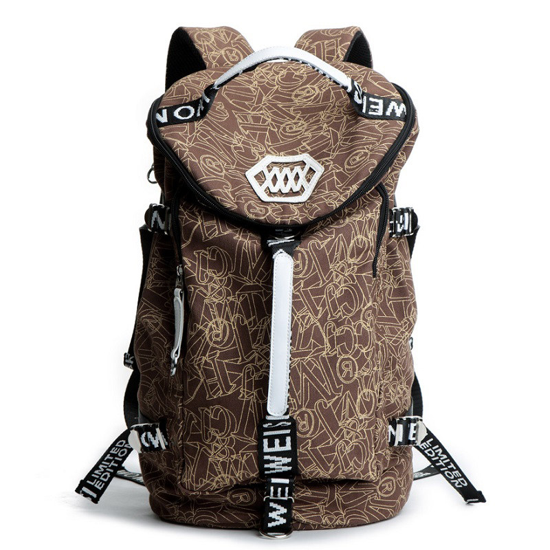 男大容量运动旅行健身电脑登山包 乐火双肩背包