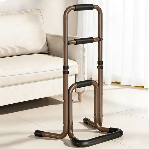 老人床边扶手栏杆起床辅助器卫生间老年人马桶沙发安全起身助力架 - 图3