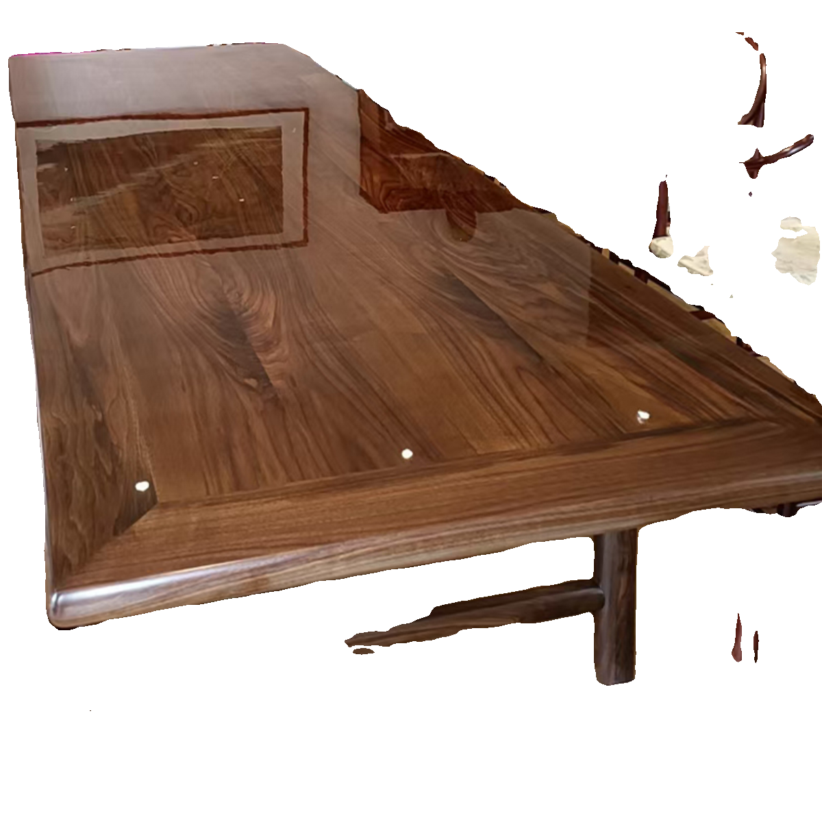 实木KTH大护板桌家具贴耐高温档防烫茶桌茶台台面透膜明保高膜 - 图3