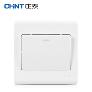 正泰电工 正品86型开关插座 墙壁开关 NEW7D 一开双控开关面