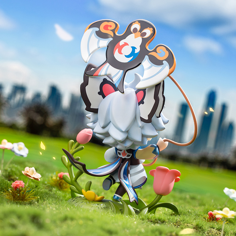 王者荣耀官方正版 飞鸢探春李元芳 Q版手办模玩周边可爱公仔摆件 - 图0