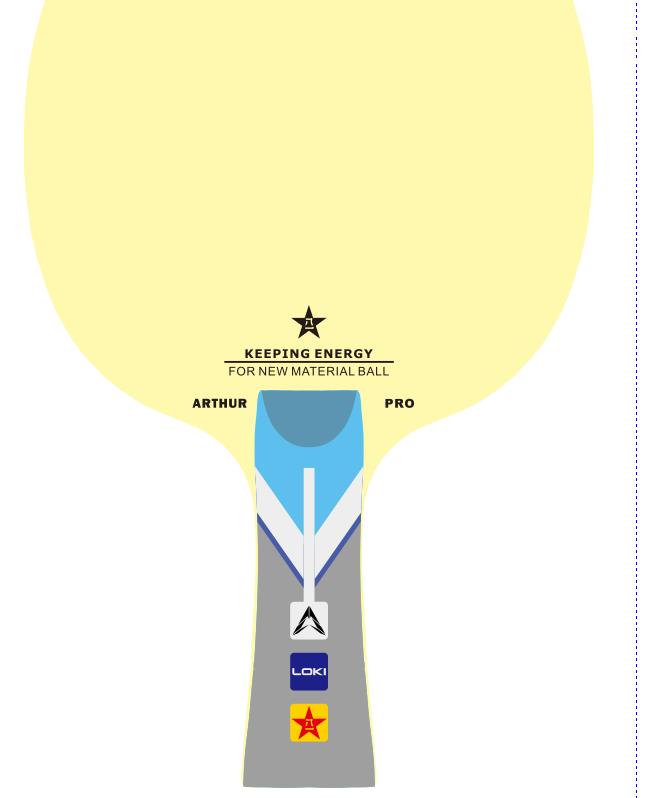 北京航天LOKI雷神乒乓球拍碳素底板arthur蝴蝶王K5底板八一队特制 - 图0