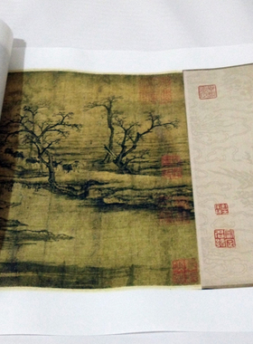 宋张择端清明上河图卷仿古画