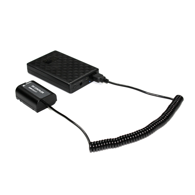 适用松下DC- S5 S5K BLK22 GH6假电池 DCC17 外接 USB电源 弹簧线 - 图2