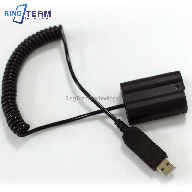 USB款EP-5B假电池适用尼康EN-EL15相机D600 D500 D800 D850D7000 - 图3