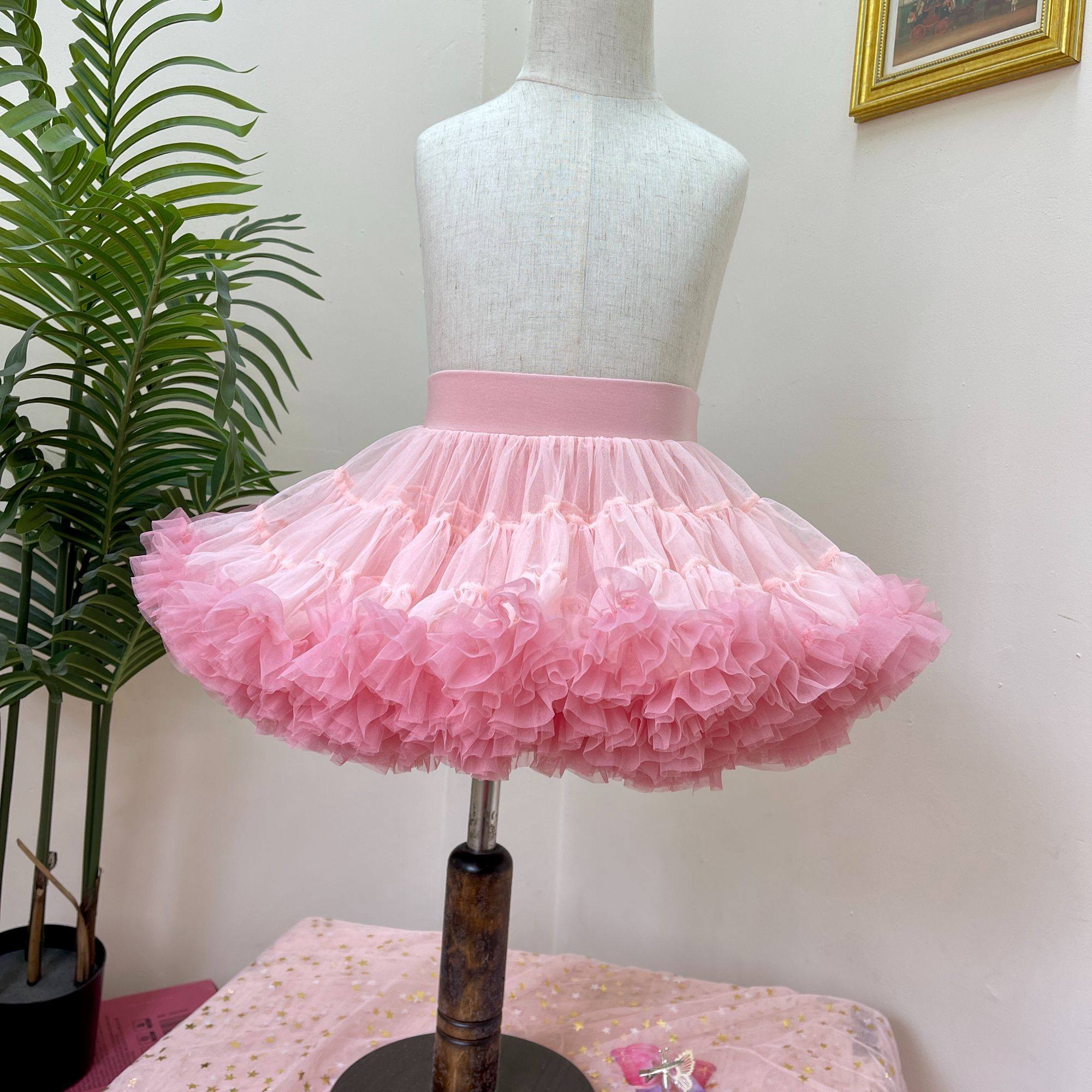 法国风超蓬松儿童裙子网纱裙百搭半身裙女童凸凸炸屁裙公主Tutu裙,淘宝优惠券,粉丝福利购,淘宝优惠卷