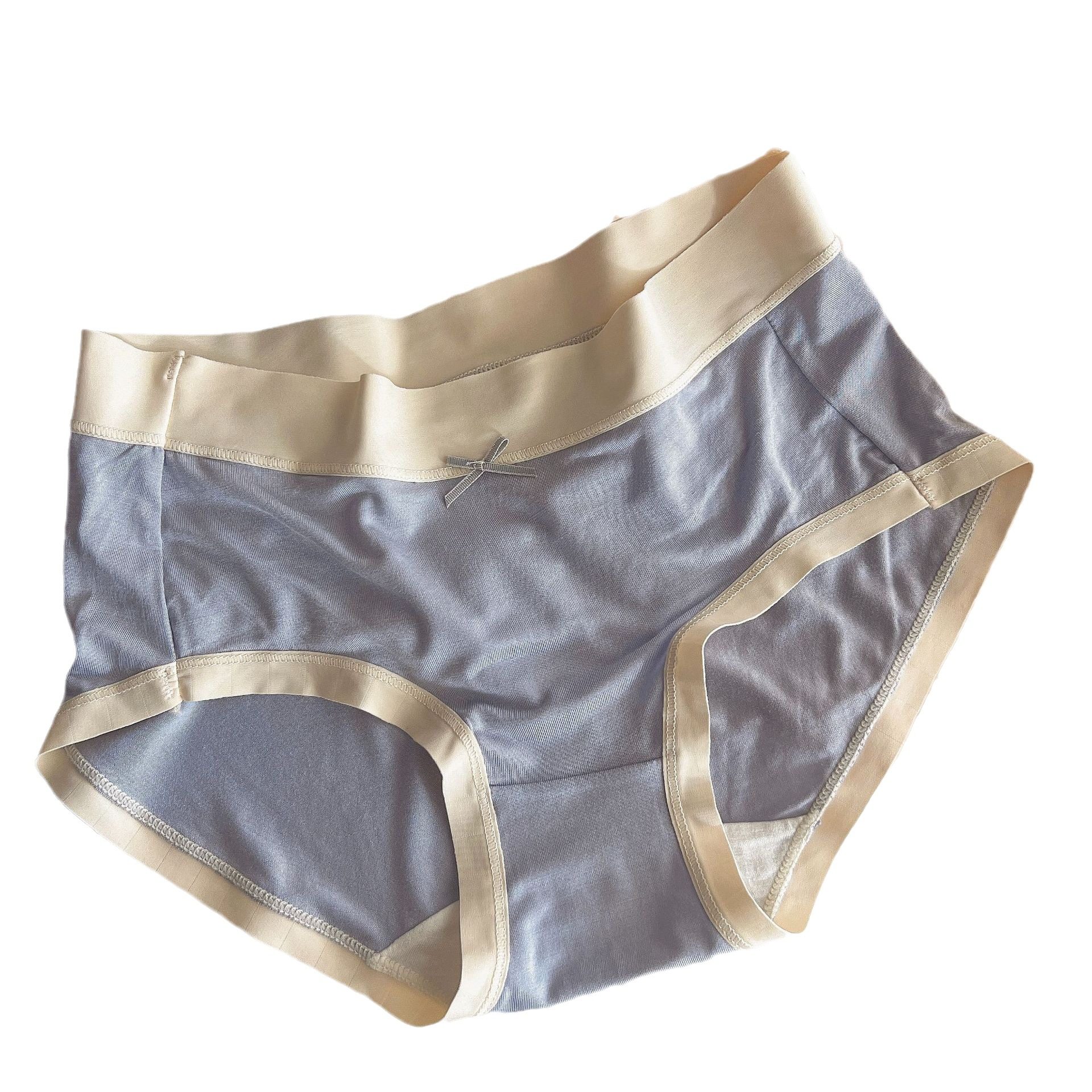 3条日系少女女莫代尔中腰大码内裤胖mm2023新款裤头无痕黄色裤衩,淘宝优惠券,粉丝福利购,淘宝优惠卷