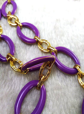 时尚潮流毛衣链韩国女金属质感