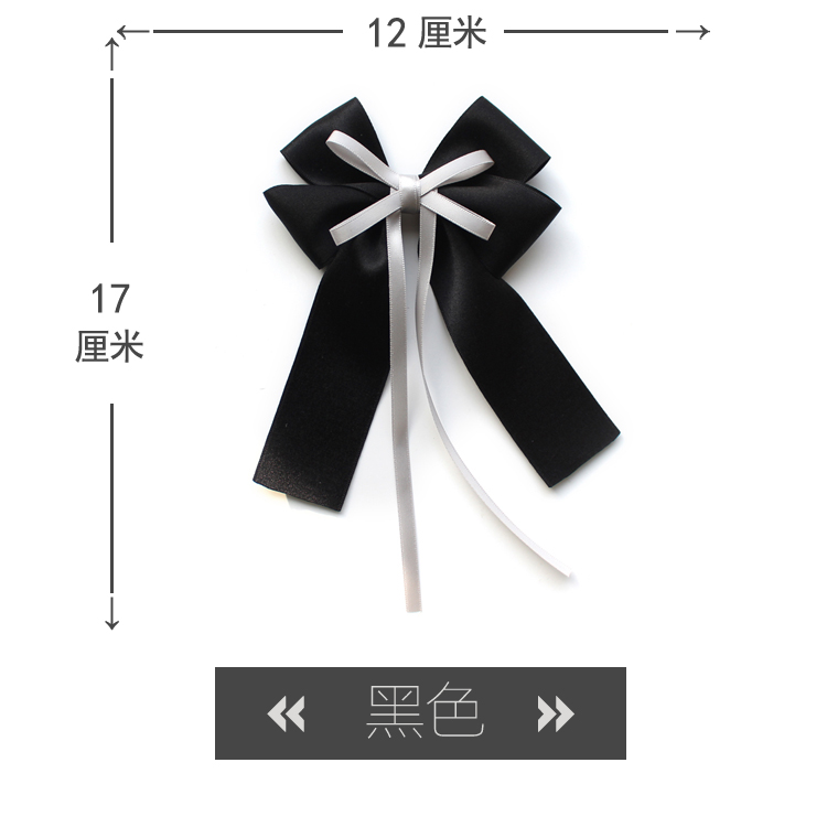 包邮2022新款领结女职业领花胸花衬衫领口装饰蝴蝶结韩版服饰配件 - 图1