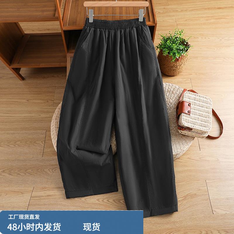 羽绒棉裤女士秋冬季2025年新款妈妈夹棉外穿加厚时尚保暖打底裤子 - 图2