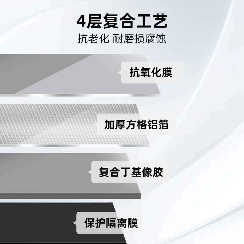 西卡丁基防水胶带屋顶防水补漏材料彩钢瓦楼顶裂缝强力堵漏王胶布