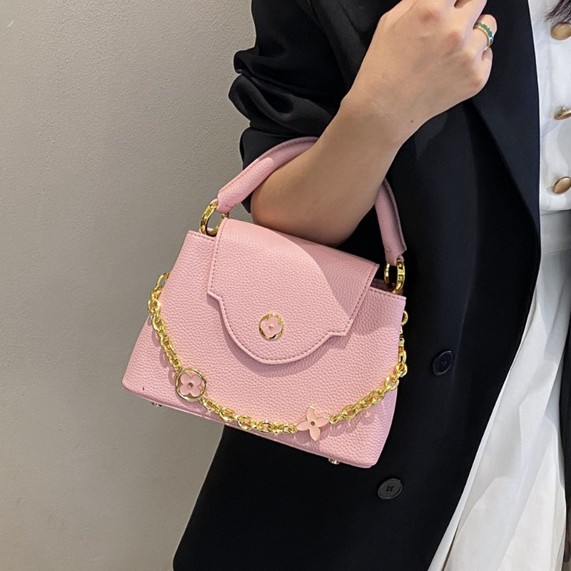 包包女士2026新款高级感洋气真皮轻奢小众四叶草手提包单肩斜挎包,淘宝优惠券,粉丝福利购,淘宝优惠卷