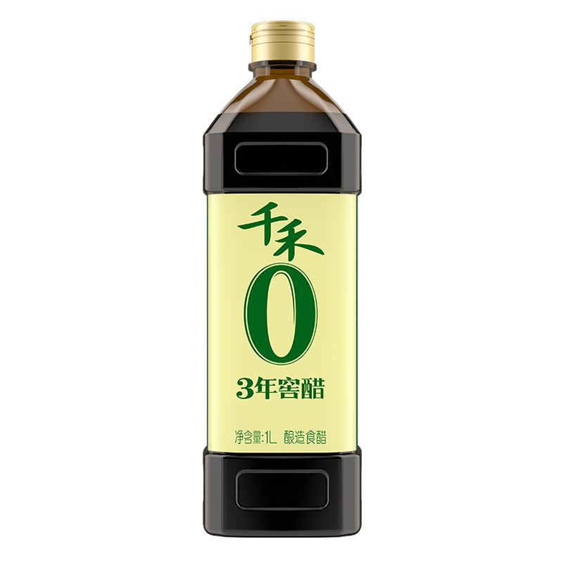 千禾零添加3年窖醋1L家用陈醋酿造食用醋蘸料凉拌菜饺子佐餐调味 - 图3