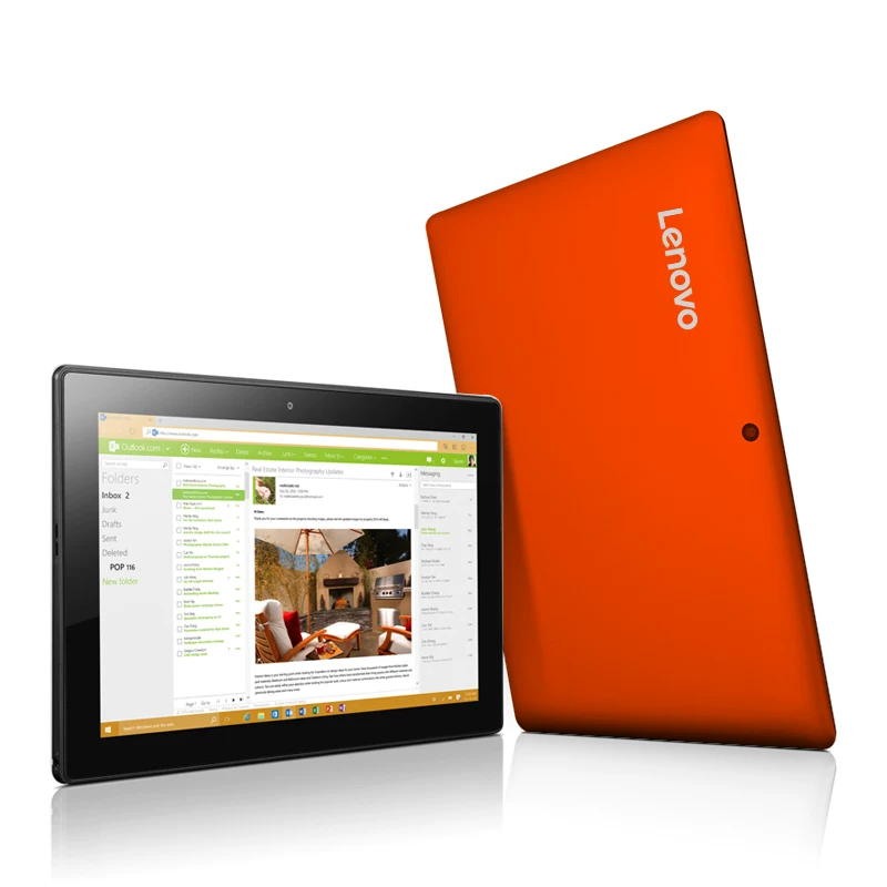 Lenovo/Windows 10 -дюймов ПК двойной планшетный компьютер Win Ultimate HDMI