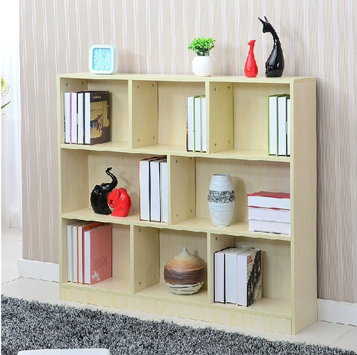 Простой книжный шкаф, книжная полка, коробочка для хранения, система хранения для школьников и студентов