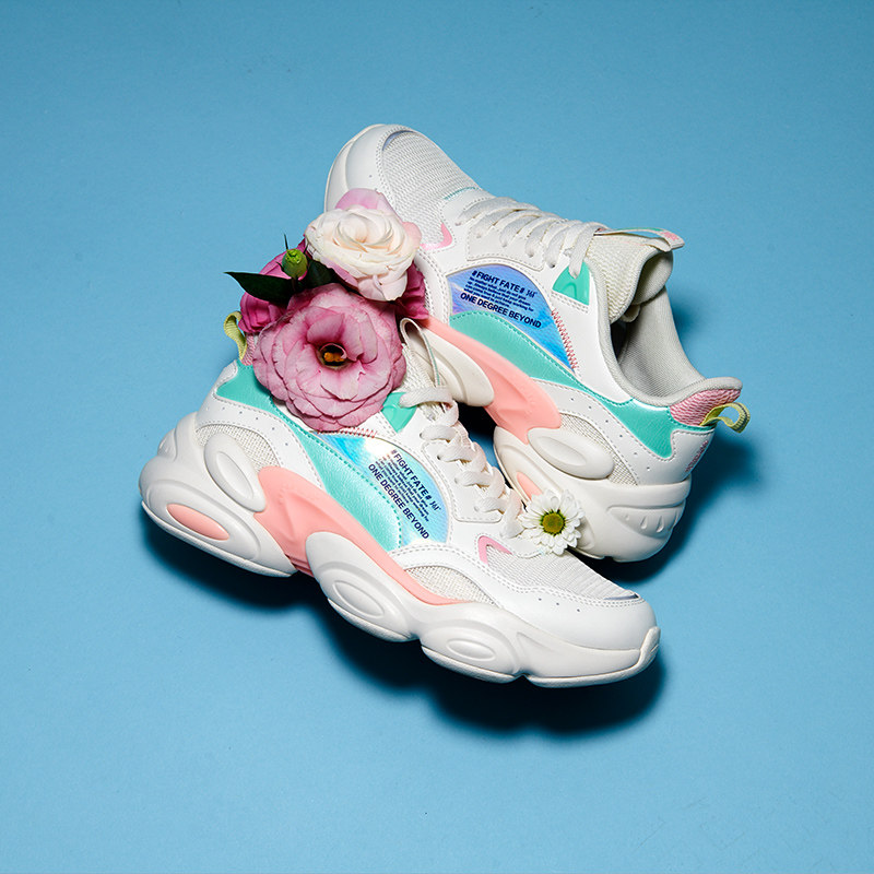 361女鞋跑步鞋网面透气运动鞋轻便透气跑鞋减震老爹鞋特价清仓,淘宝优惠券,粉丝福利购,淘宝优惠卷