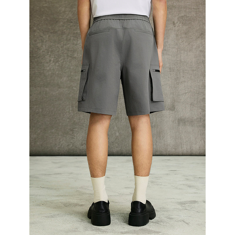 GXG男装 商场同款潮流工装短裤男通勤短裤  25夏新品G25X222005,淘宝优惠券,粉丝福利购,淘宝优惠卷