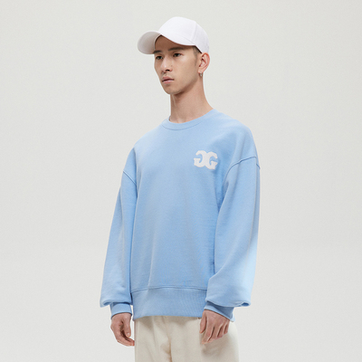 GXG男装圆领套头卫衣上装