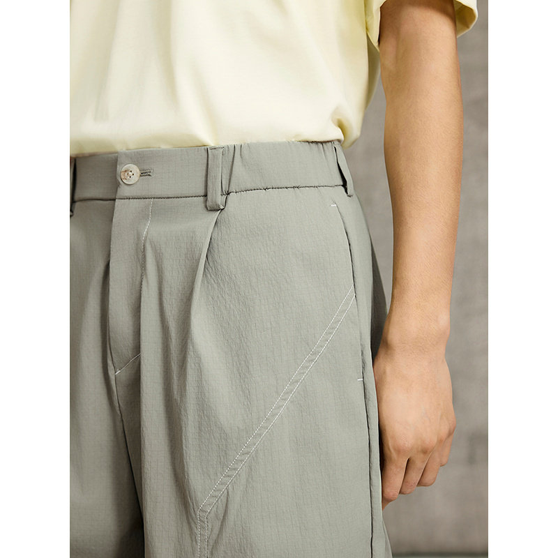 GXG男装 商场同款户外cordura面料短裤男通勤 25夏新品G25X222011,淘宝优惠券,粉丝福利购,淘宝优惠卷