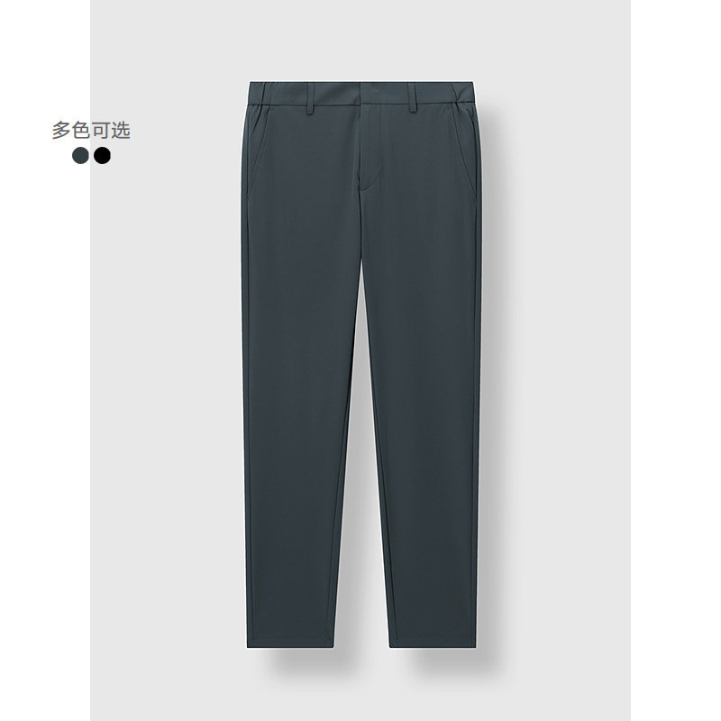 【裤装清仓】GXG奥莱男装抽绳休闲裤锥形束脚牛仔裤男