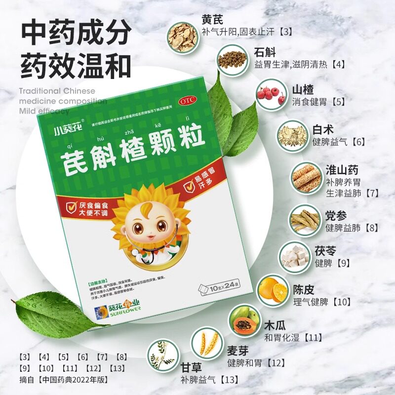  葵花药品小儿肠胃